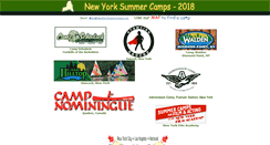 Desktop Screenshot of newyorksummercamps.com